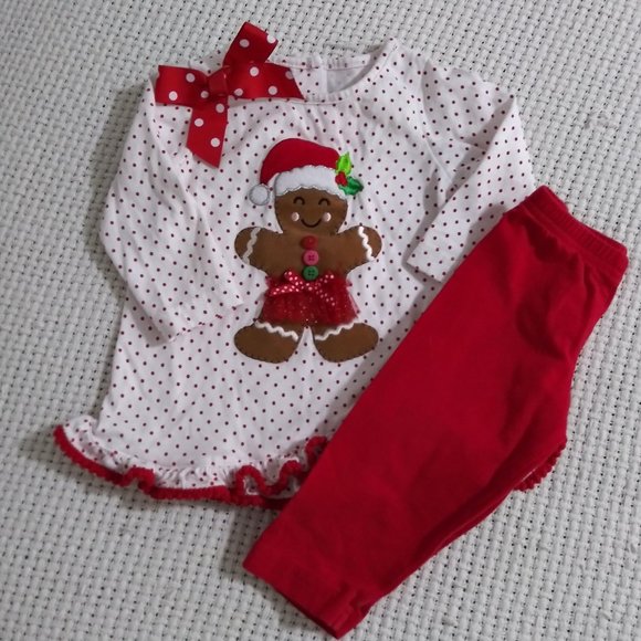 👶3 Christmas Outfits for 9 months old - Picture 8 of 9